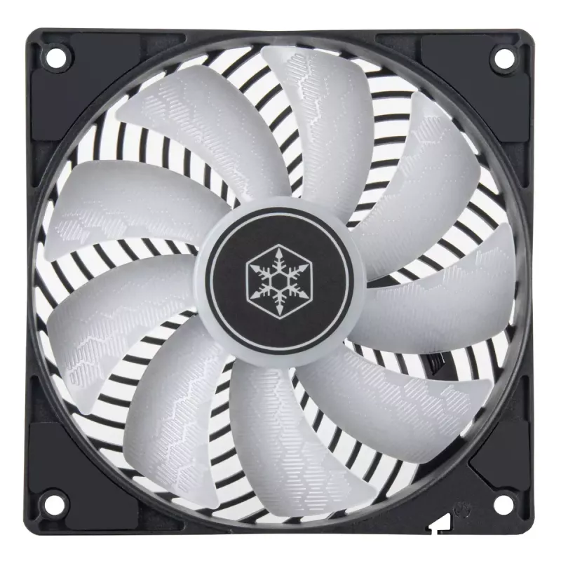 Oro aušintuvas Sidabrinėstone Penetrator SST-AP120SKB-ARGB 12 cm 2000 RPM