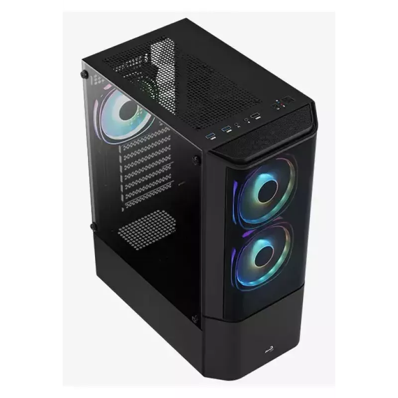 PC korpusas Aerocool Quantum Midi Tower Juoda