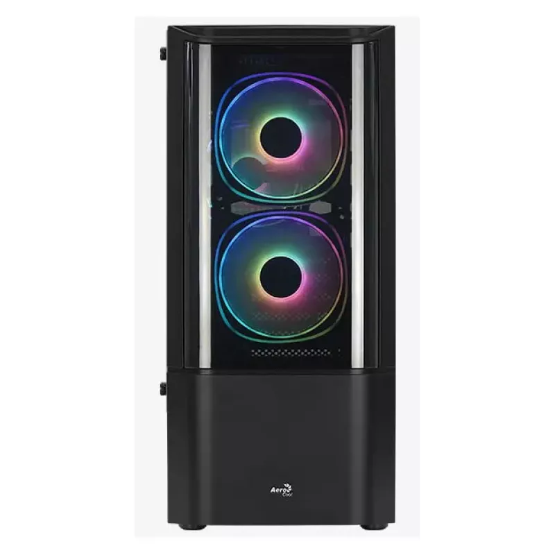 PC korpusas Aerocool Quantum Midi Tower Juoda