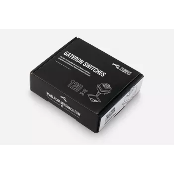 Glorious Gaming Gateron Green Switches - Linear Silent, Green, 120 vnt., Gateron, Glorious PC Gaming Race GMMK, China