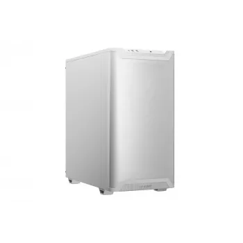 PC korpusas be quiet! PURE BASE 501 Airflow Midi Tower White — ATX, 3×140 mm priekyje, 1×140 mm gale, 5×2,5 colio, 2×3,5 colio, USB-C, PWM palaikymas