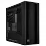 PC Case ASUS ProArt PA602 Midi Tower Juoda — ATX/EATX support, temperuotas stiklas, 2x200 mm priekiniai ventiliatoriai, 360 mm viršutinis radiatorius, GPU iki 450 mm