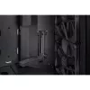PC Case ASUS ProArt PA602 Midi Tower Juoda — ATX/EATX support, temperuotas stiklas, 2x200 mm priekiniai ventiliatoriai, 360 mm viršutinis radiatorius, GPU iki 450 mm