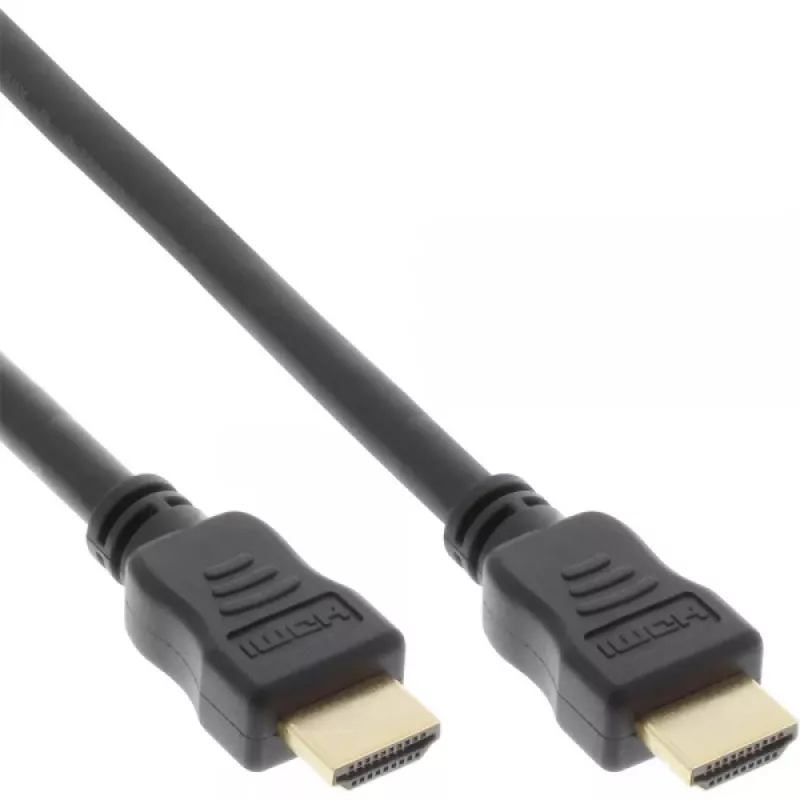 InLine High Speed HDMI kabelis su Ethernet Premium 4K2K kištukas / kištukas juodas 3 m