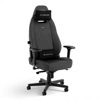 Kompiuterinė žaidimų kėdė noblechairs LEGEND TX apmušta paminkštinta sėdynė antracito pilka