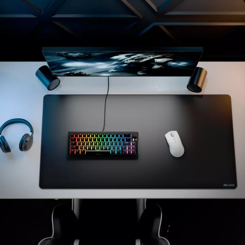 Pelės kilimėlis Glorious Gaming Glorious pelė Pad 2 XXL Stitched Juoda