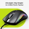 Žaidimų pelė Glorious Gaming Model O 2 Mini RGB juoda