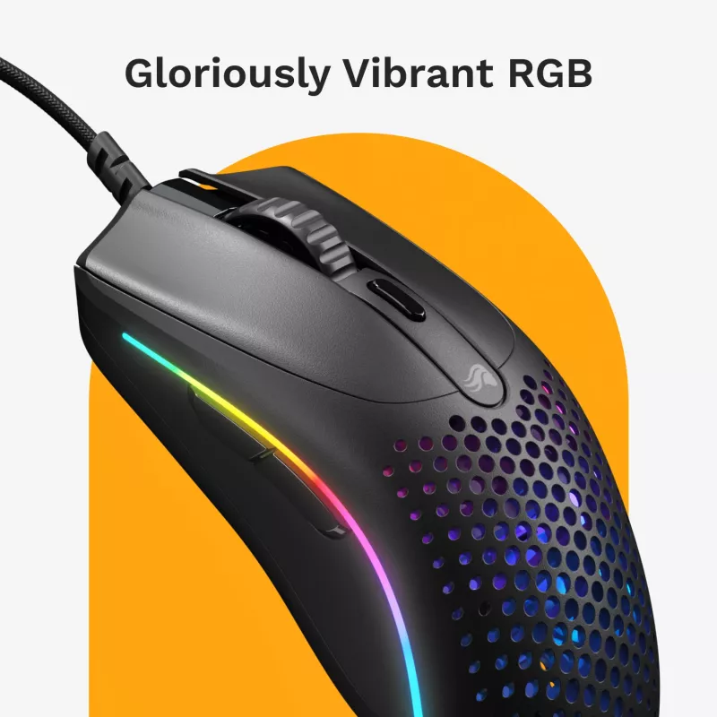 Žaidimų pelė Glorious Gaming Model O 2 Mini RGB juoda