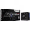 Maitinimo blokas SILVERSTONE ST1200-PTS 1200 W 80 PLUS Platinum, 20+4 kontaktų ATX, 120 mm ventiliatorius, juodas