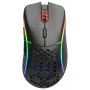 Glorious Gaming Glorious Model D Wireless - matinė juoda, dešiniarankė, RF belaidė, 19000 DPI, juoda