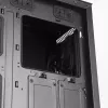 PC korpusas Sidabrinėstone SETA H1 Midi Tower juodas