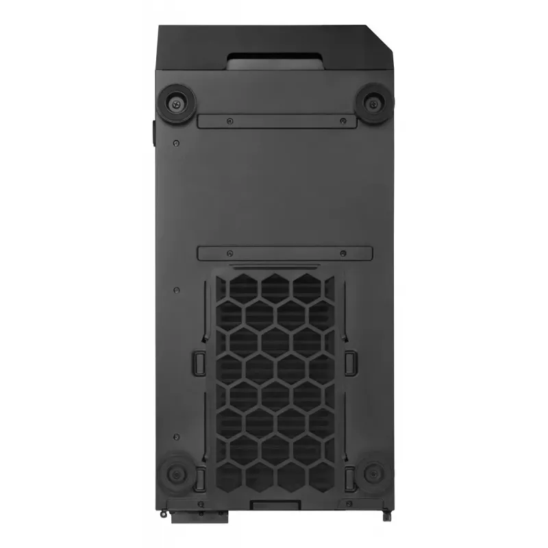 PC korpusas Sidabrinėstone SETA H1 Midi Tower juodas
