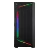 PC korpusas Sidabrinėstone SETA H1 Midi Tower juodas