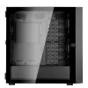 PC korpusas Sidabrinėstone SETA H1 Midi Tower juodas