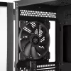 PC korpusas Sidabrinėstone SETA H1 Midi Tower juodas