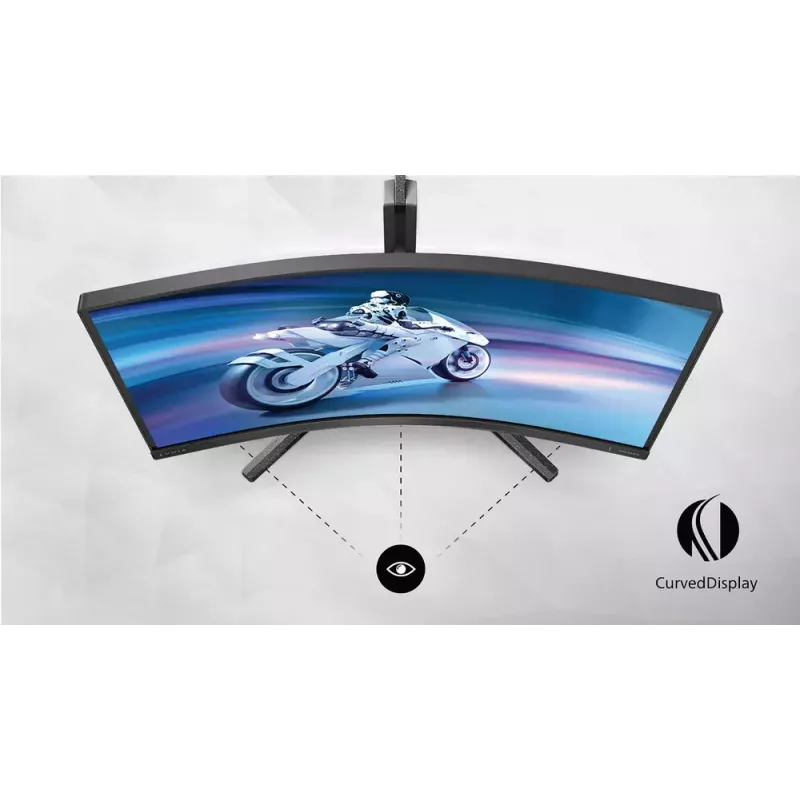 Philips Evnia 5000 32M2C5500W/00 kompiuterio monitorius 80 cm (31,5 col.) 2560 x 1440 pikselių Quad HD LCD juodas
