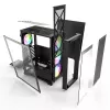 PC korpusas Montech AIR 1000 PREMIUM Midi Tower juodas