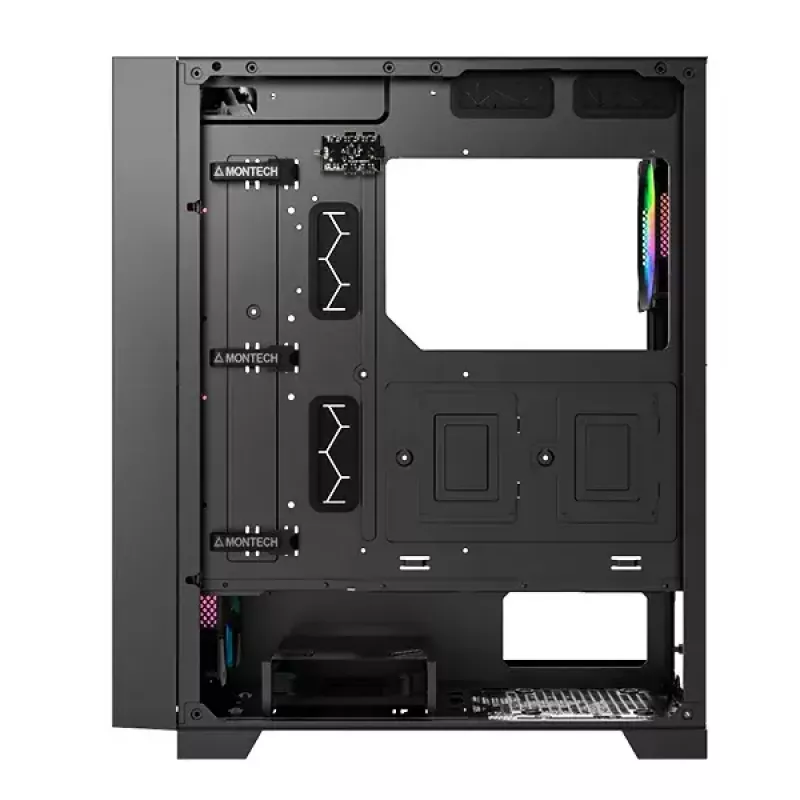 PC korpusas Montech AIR 1000 PREMIUM Midi Tower juodas