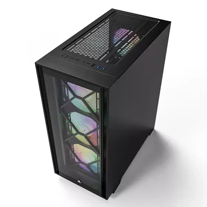 PC korpusas Montech AIR 1000 PREMIUM Midi Tower juodas