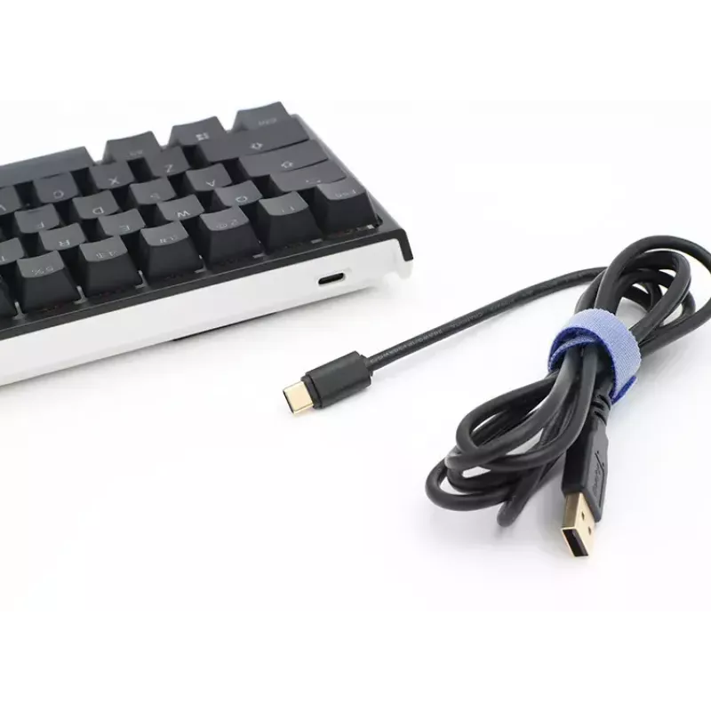 Ducky One 2 Pro Mini klaviatūra, skirta žaidimams, USB, QWERTY, JAV anglų, juoda