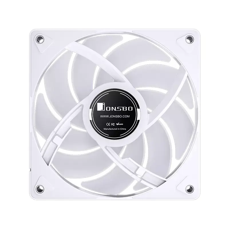 Jonsbo CR-3000 ARGB White ventiliatorius 12 cm 600–1500 RPM hidraulinis
