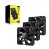 CORSAIR Rx serijos iCUE LINK RX120 120 mm ventiliatorių rinkinys, trys ventiliatoriai