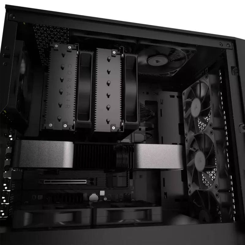 CORSAIR Rx serijos iCUE LINK RX120 120 mm ventiliatorių rinkinys, trys ventiliatoriai