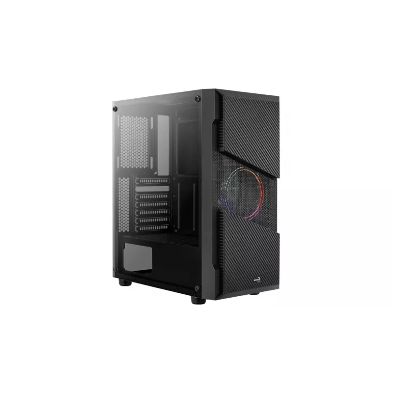 Aerocool Menace Saturn FRGB Midi Tower Juoda