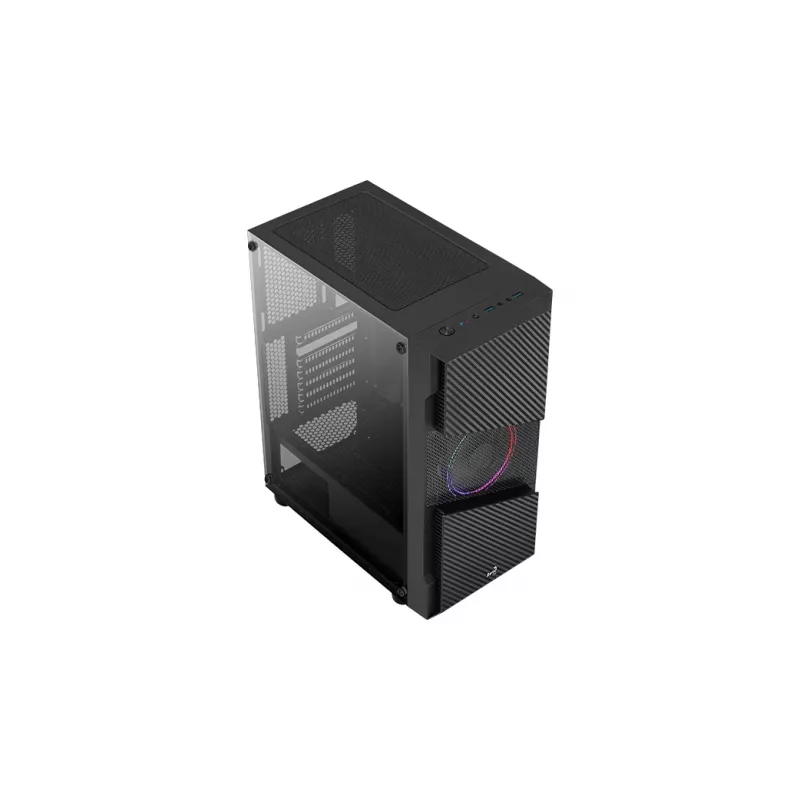 Aerocool Menace Saturn FRGB Midi Tower Juoda