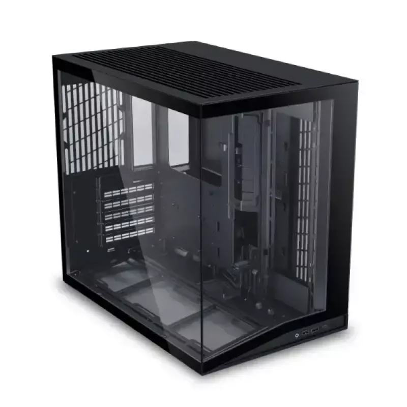 Kompiuterio korpusas Lian Li PC-Gehäuse O11 Dynamic Mini V2 Flow Juoda
