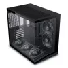 Kompiuterio korpusas Lian Li PC-Gehäuse O11 Dynamic Mini V2 Flow Juoda