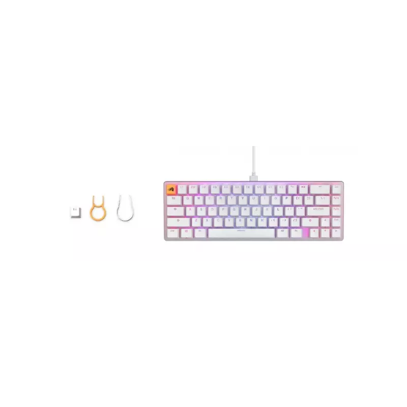 Glorious PC Gaming Race GMMK 2 65% mechaninė RGB balta klaviatūra