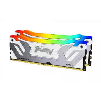 Kingston Technology FURY 48 GB 8400 MT/s DDR5 CL40 CUDIMM (2 vnt. rinkinys) „Renegade RGB White XMP“
