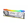Kingston Technology FURY 48 GB 8400 MT/s DDR5 CL40 CUDIMM (2 vnt. rinkinys) „Renegade RGB White XMP“