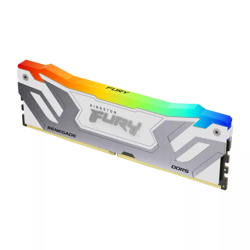 Kingston Technology FURY 48 GB 8400 MT/s DDR5 CL40 CUDIMM (2 vnt. rinkinys) „Renegade RGB White XMP“