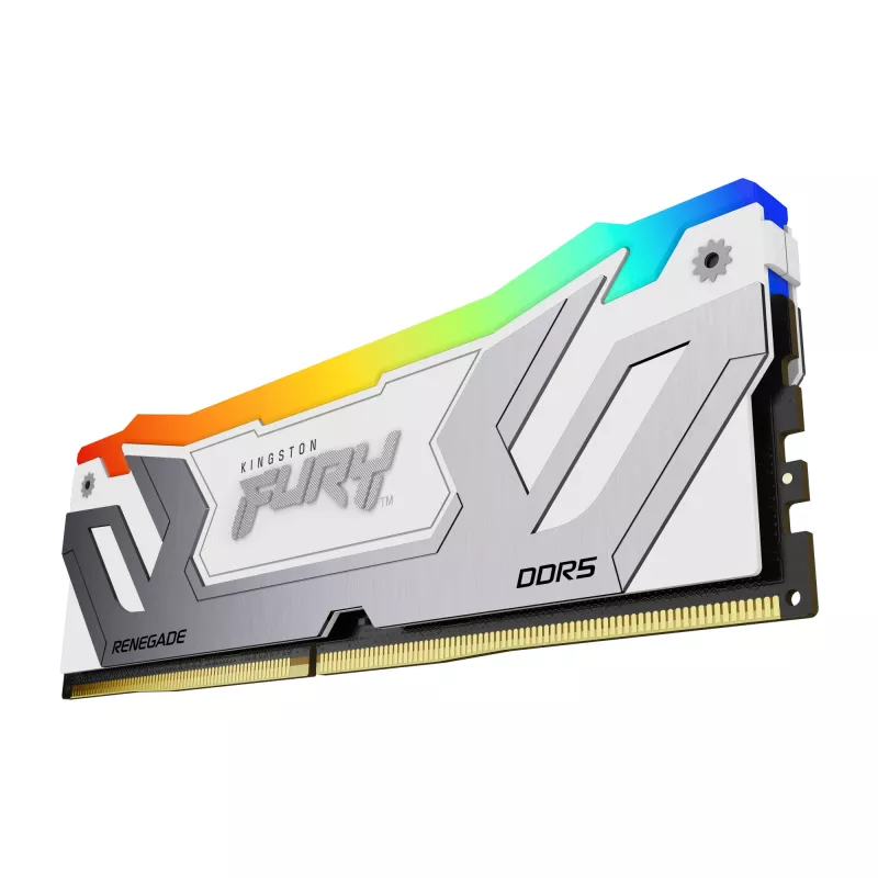 Kingston Technology FURY 48 GB 8400 MT/s DDR5 CL40 CUDIMM (2 vnt. rinkinys) „Renegade RGB White XMP“