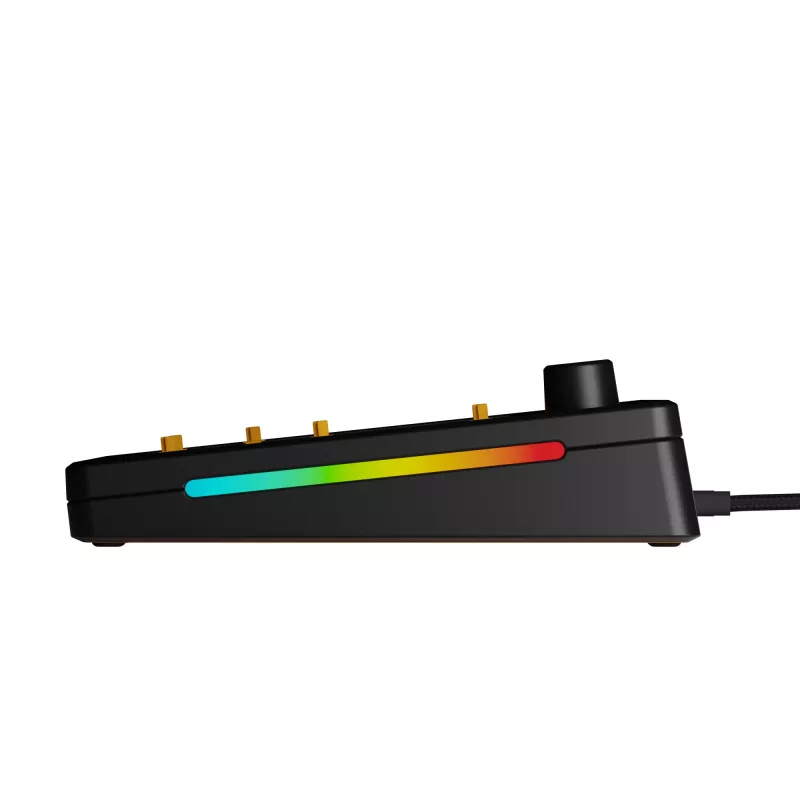 Mechaninė klaviatūra GLORIOUS GMMK 3 75% Barebones laidinė USB RGB juoda