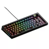 Mechaninė klaviatūra GLORIOUS GMMK 3 75% Barebones laidinė USB RGB juoda