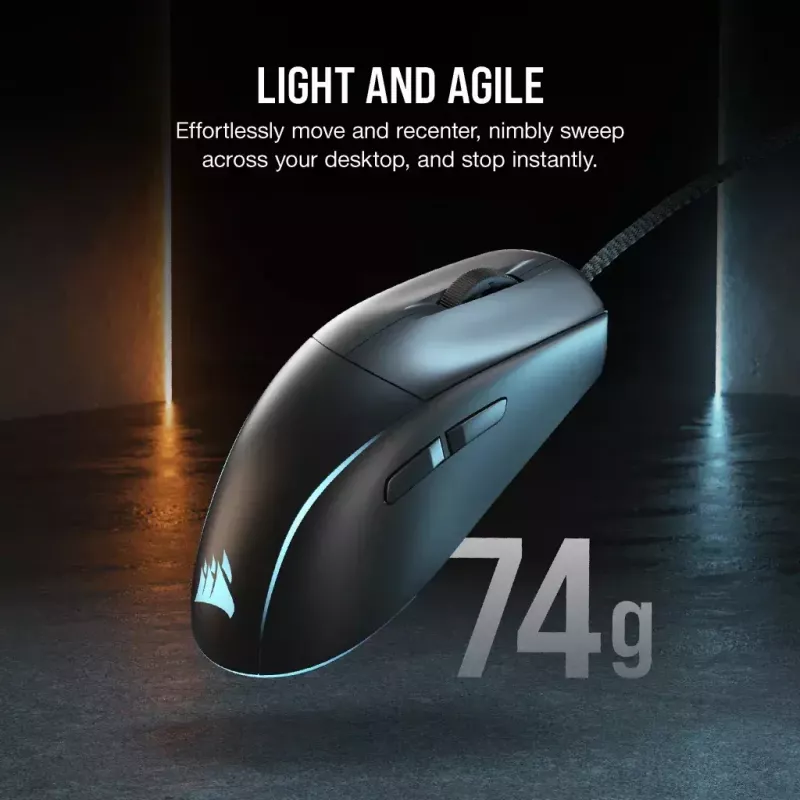 Pelė Corsair M75 Lightweight RGB USB Type-A