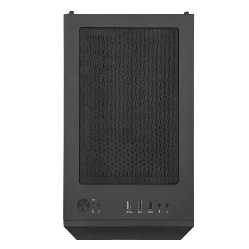 PC Case Sidabrinėstone FARA H1M Micro Tower Juoda