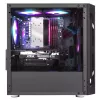 PC Case Sidabrinėstone FARA H1M Micro Tower Juoda