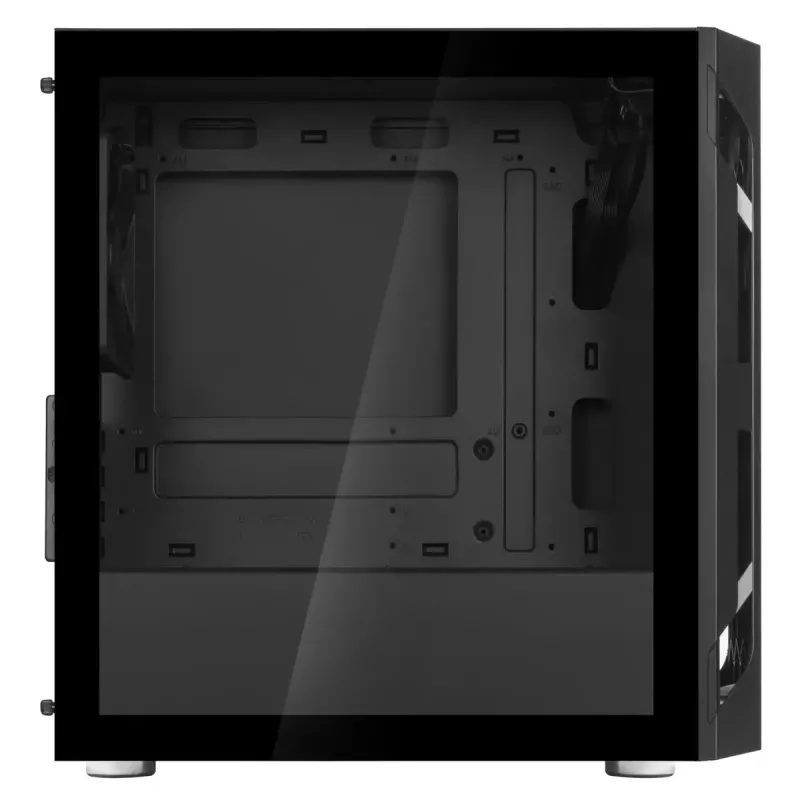 PC Case Sidabrinėstone FARA H1M Micro Tower Juoda