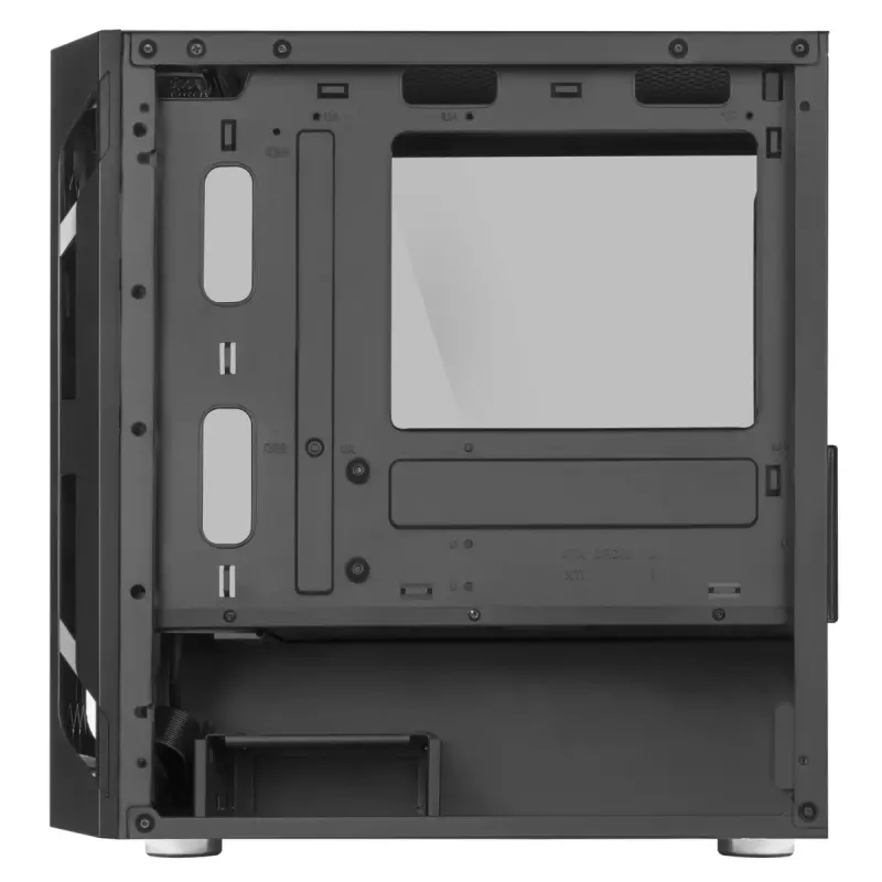 PC Case Sidabrinėstone FARA H1M Micro Tower Juoda