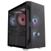 PC Case Sidabrinėstone FARA H1M Micro Tower Juoda