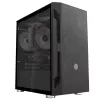 PC Case Sidabrinėstone FARA H1M Micro Tower Juoda