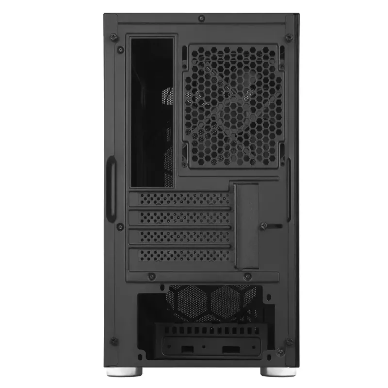 PC Case Sidabrinėstone FARA H1M Micro Tower Juoda