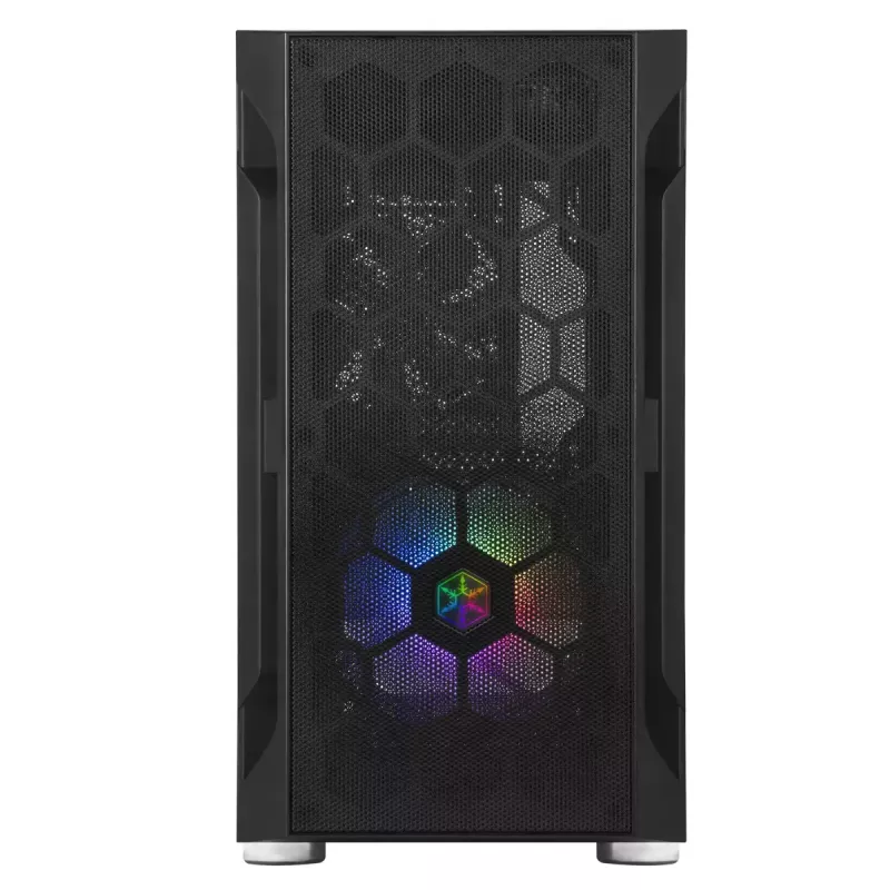 PC Case Sidabrinėstone FARA H1M Micro Tower Juoda