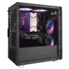 PC Case Sidabrinėstone FARA H1M Micro Tower Juoda