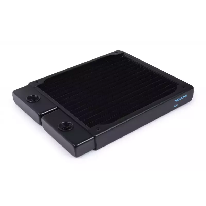 Radiatorius Alphacool 14443 žalvaris varis nerūdijantis plienas juodas 140mm
