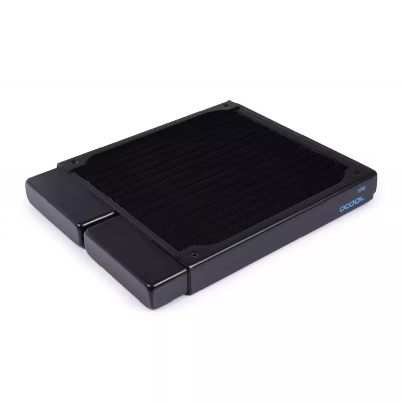 Radiatorius Alphacool 14443 žalvaris varis nerūdijantis plienas juodas 140mm